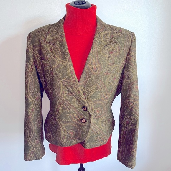 Burnt Orange Sleeveless Turtleneck Stretchy Tank Top Sz Lrg (2 for $10) - Picture 4 of 6